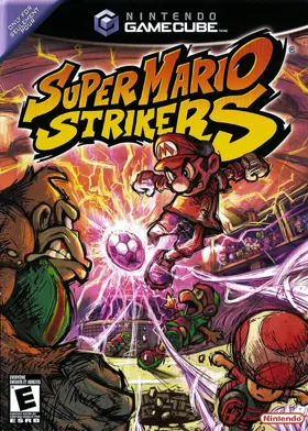 Super Mario Strikers box cover front